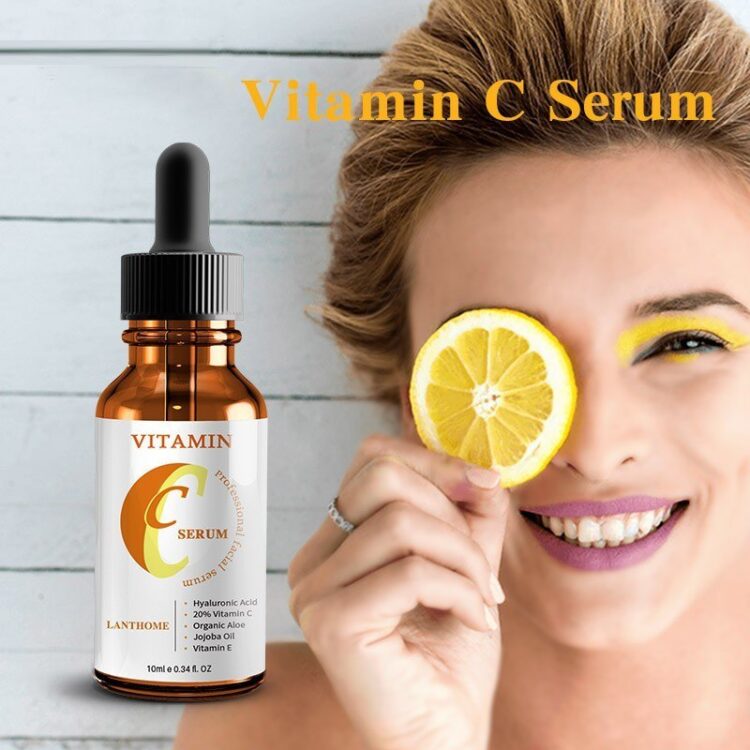 Vitamin C hyaluronic acid Facial Serum Natural whitening, essence anti-aging, fade dark spots, anti-wrinkle firming, moisturizing skin