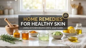 home remedies for healthy skin using kitchen ingredients