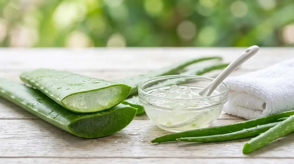 Aloe Vera for Skin Hydration and Mending