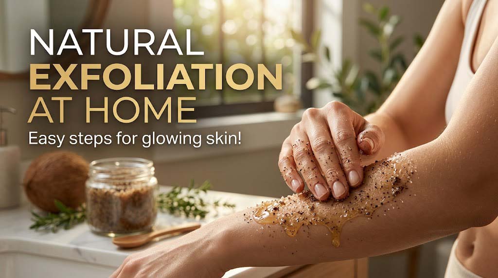 How to Exfoliate Your Skin Naturally at Home