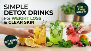 Simple Detox Drinks for Weight Loss and Clear Skin