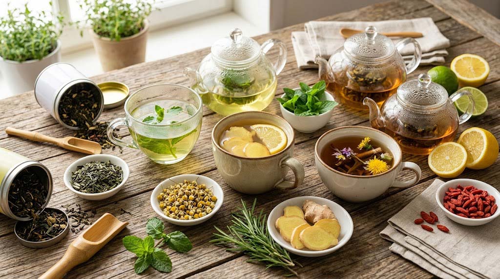 The Occupation of Natural Teas in Detoxification