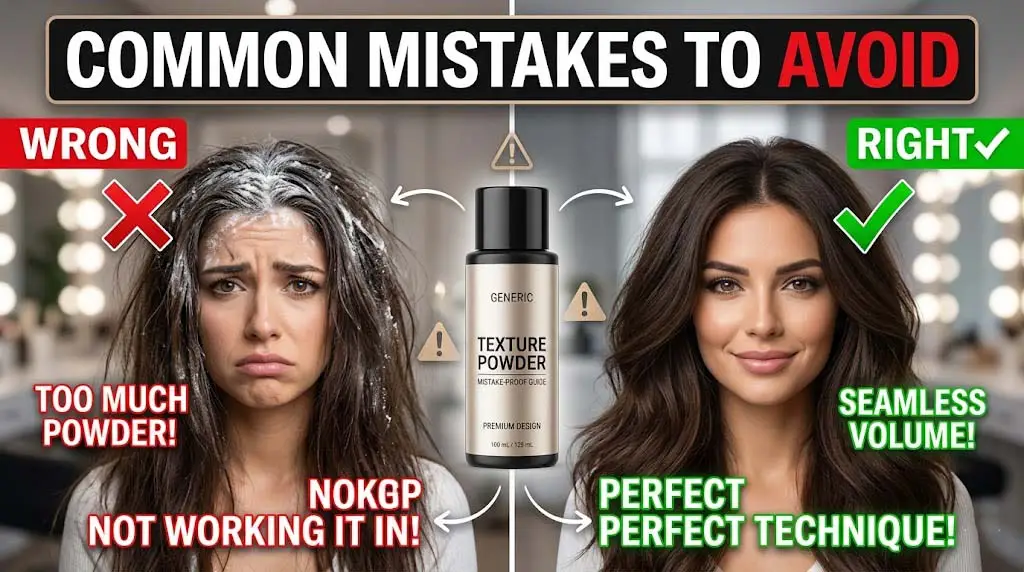 Common Texture Powder Mistakes to Avoid Common Texture Powder Mistakes to Avoid