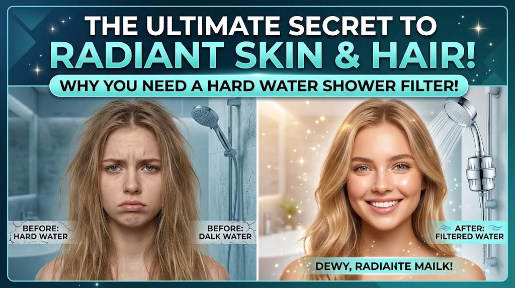 The Ultimate Secret to Radiant Skin and Hair: Why You Need a Hard Water Shower Filter