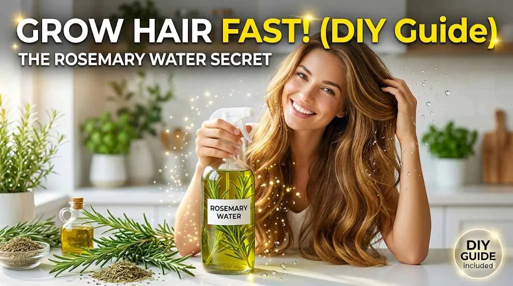 Rosemary Water for Hair Growth