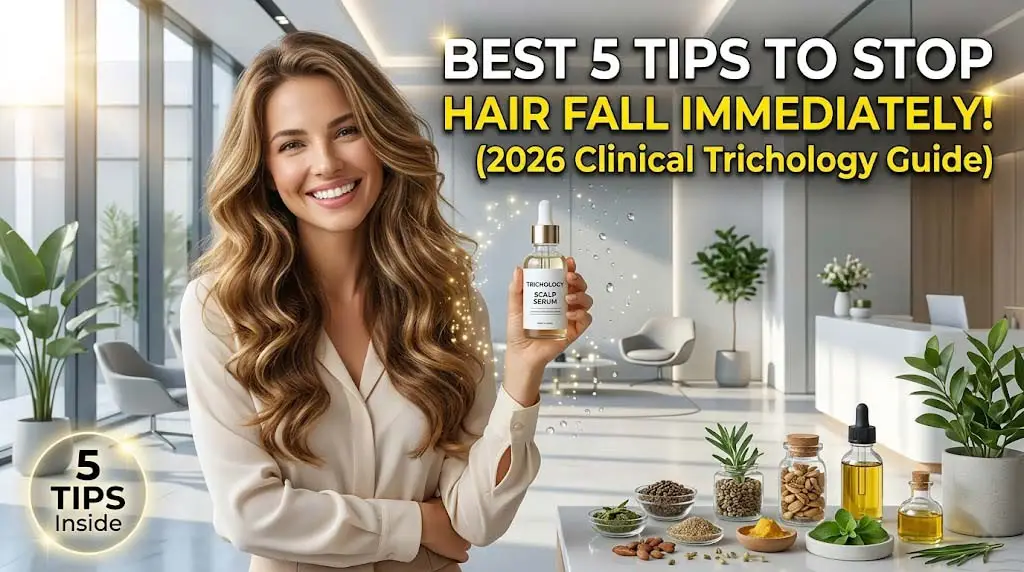 Best 5 Tips to Stop Hair Fall Immediately (2026)