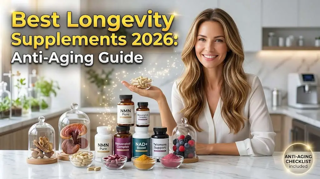 Best Longevity Supplements 2026: Anti-Aging Guide