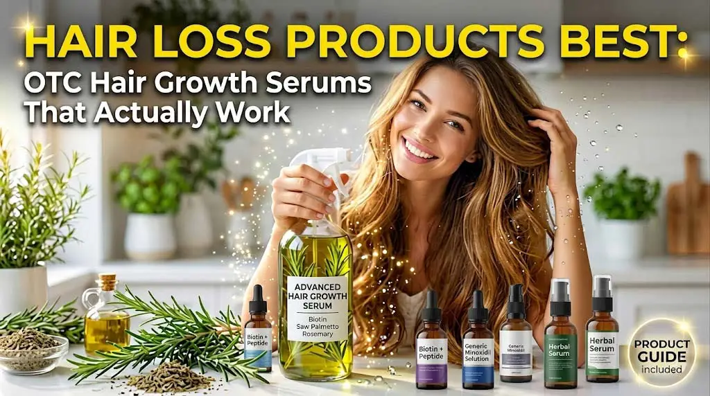 Hair Loss Products Best: OTC Hair Growth Serums That Actually Work