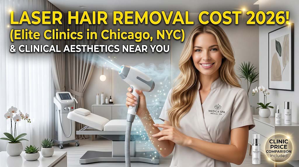 Laser Hair Removal Cost 2026: Chicago & NYC Clinic Guide