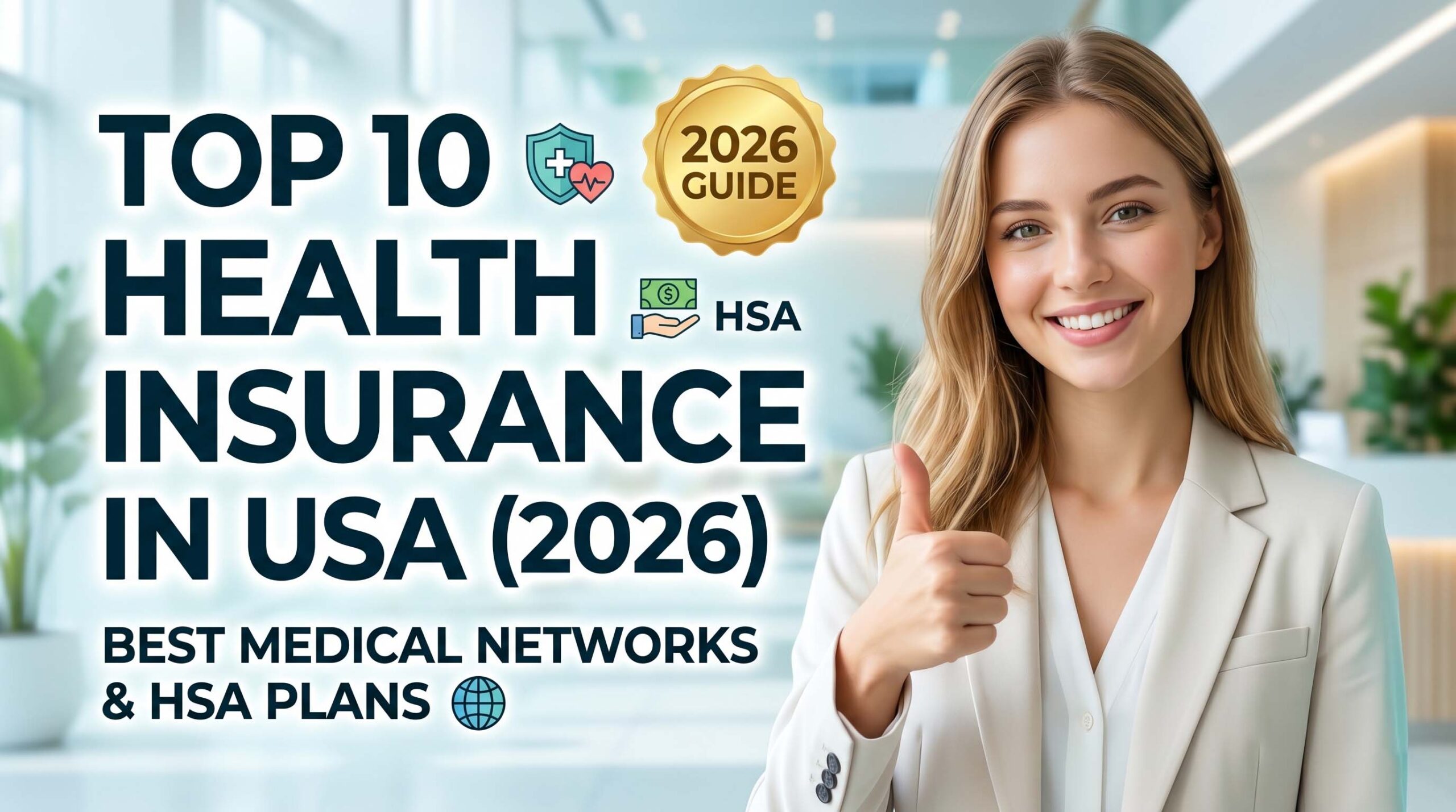 Top 10 Health Insurance in USA (2026): Best Medical Networks & HSA Plans