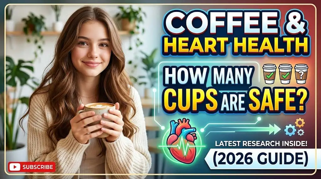 Is coffee good for your heart? Latest research shows moderate coffee consumption up to 5 cups daily is safe for most adults. AHA guidelines, caffeine heart risks, and how to drink coffee for cardiovascular health.