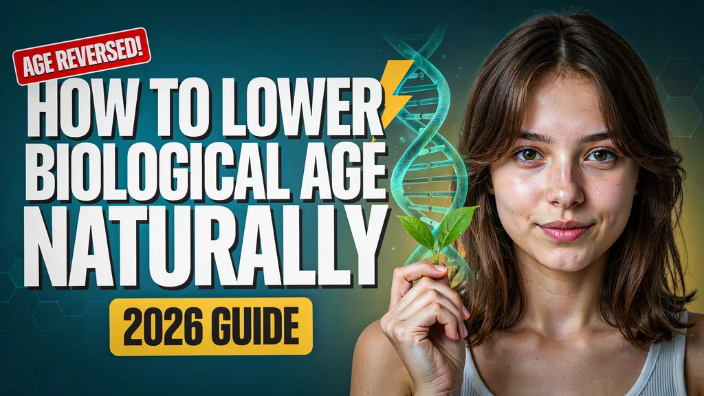 How to Lower Biological Age Naturally 2026 Guide