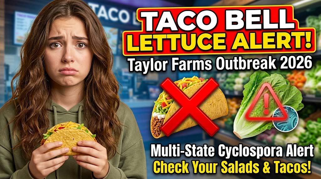 Taylor Farms Cyclospora Outbreak Taco Bell Lettuce Alert 2026