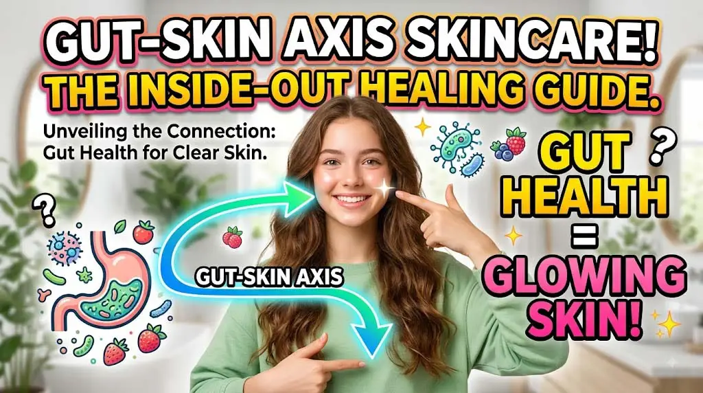 Gut-Skin Axis Skincare: The Inside-Out Healing Guide