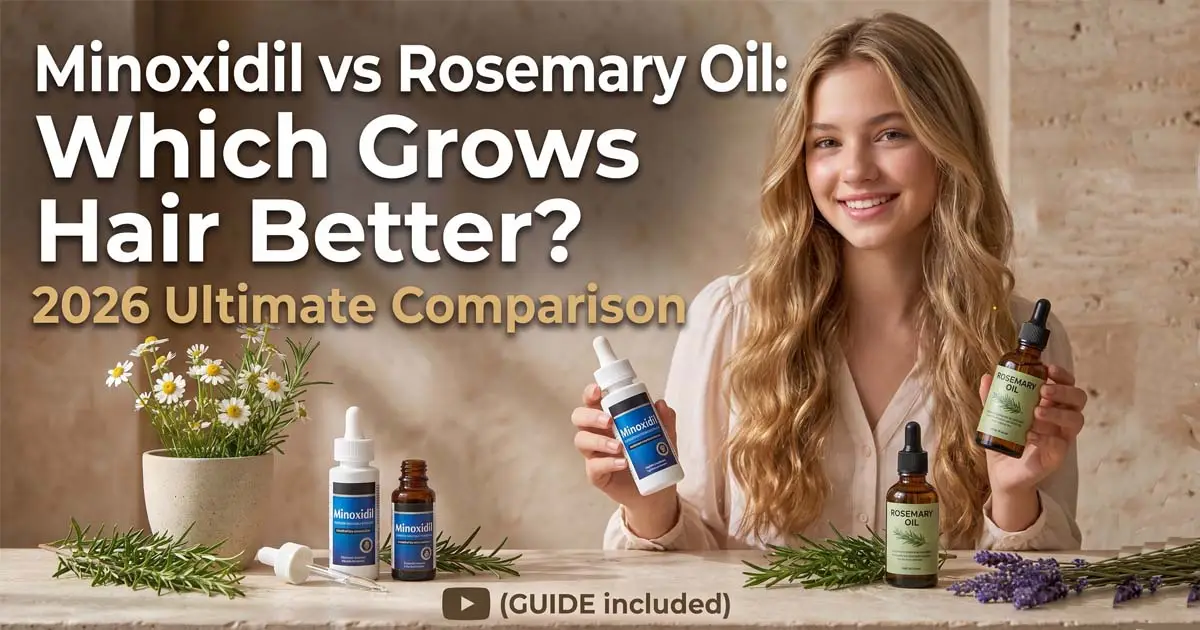 Minoxidil vs Rosemary Oil: Which Grows Hair Better?